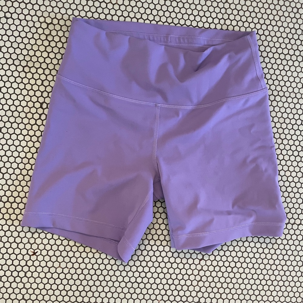 lululemon athletica Purple Bike Shorts